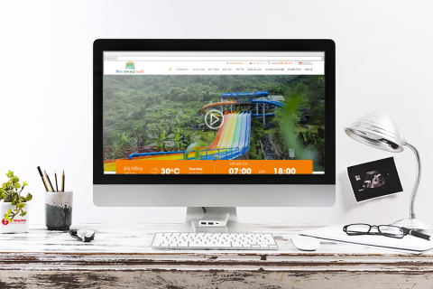 Cùng nhau khám phá vẻ đẹp công viên suối khoáng nóng núi Thần Tài Đà Nẵng qua website do DANANGWEB thiết kế